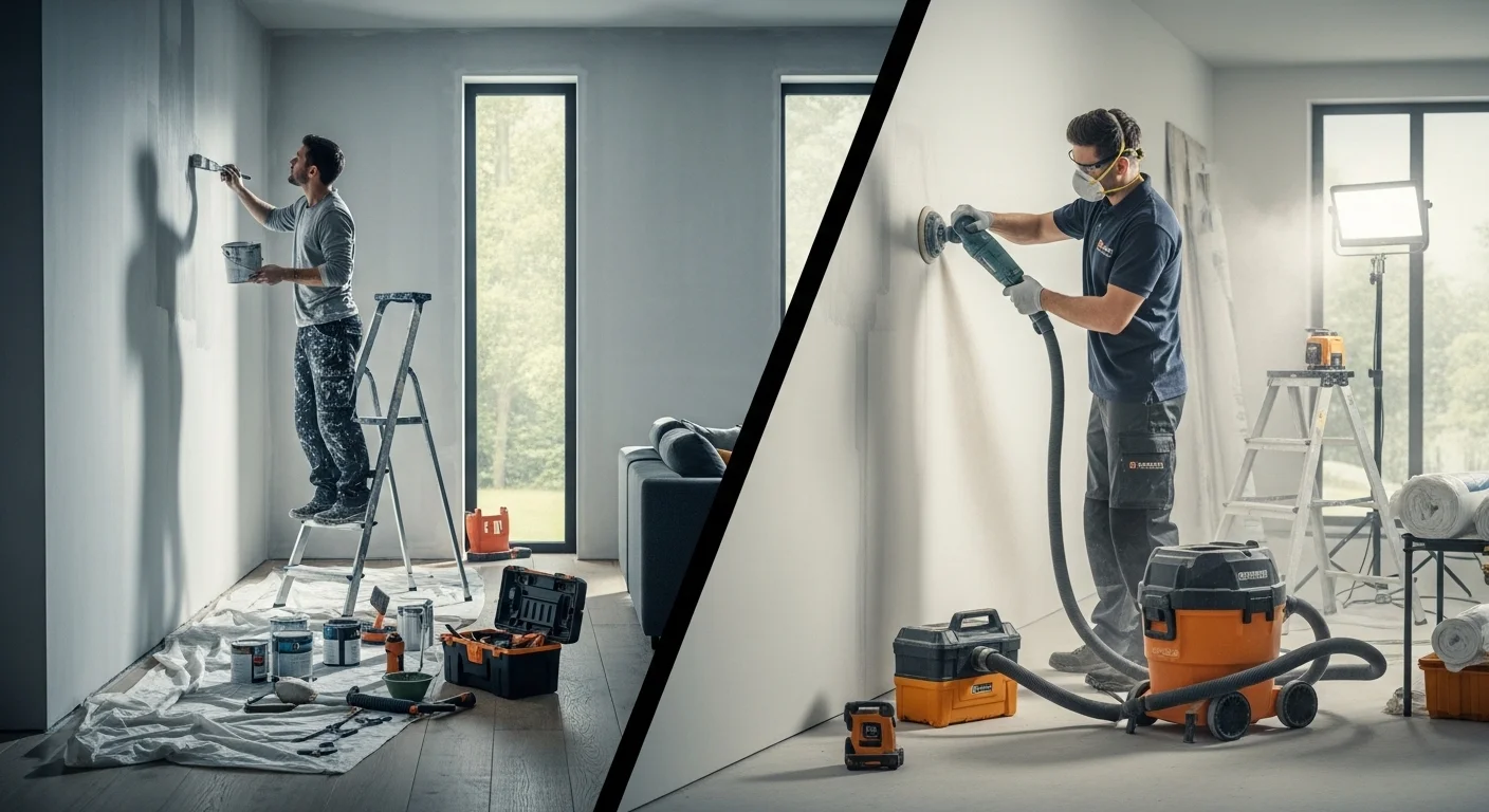 DIY vs Professional home