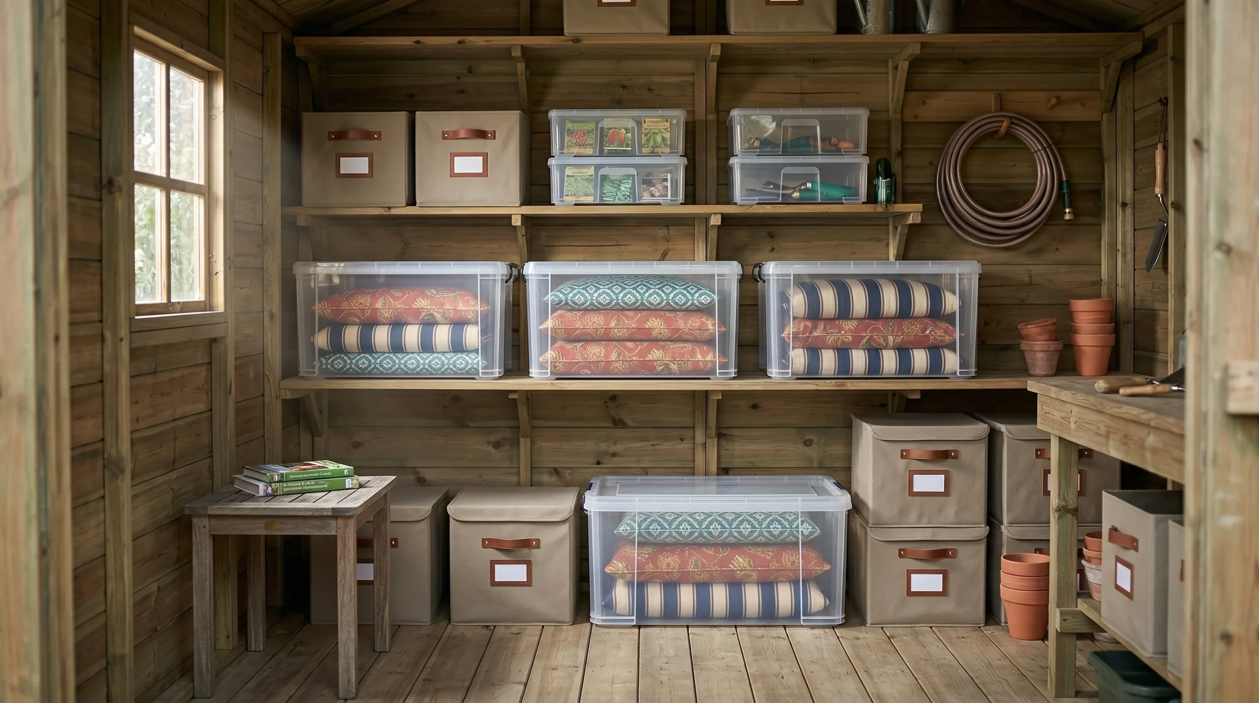 Storing Garden Cushions